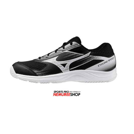 MIZUNO Volleyball Shoes CYCLONE SPEED 5 (BLACK/WHITE) - Nemuree Shop - Online Sports Store
