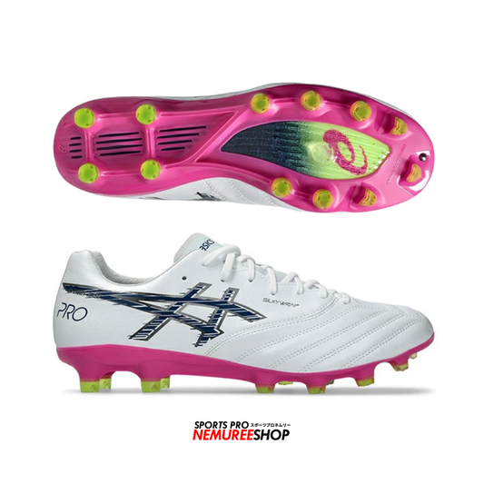 ASICS Football Shoes DS LIGHT X-FLY PRO 3 (WHITE/TWILIGHT BLUE) - Nemuree Shop - Online Sports Store