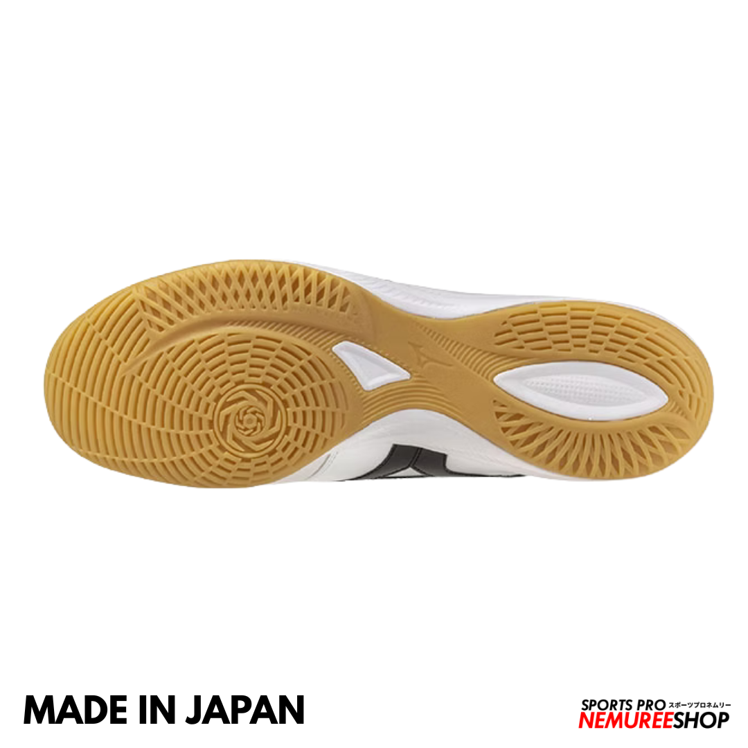MIZUNO Futsal Shoes MORELIA SALA JAPAN IN (WHITE/BLACK/CHINESE RED)