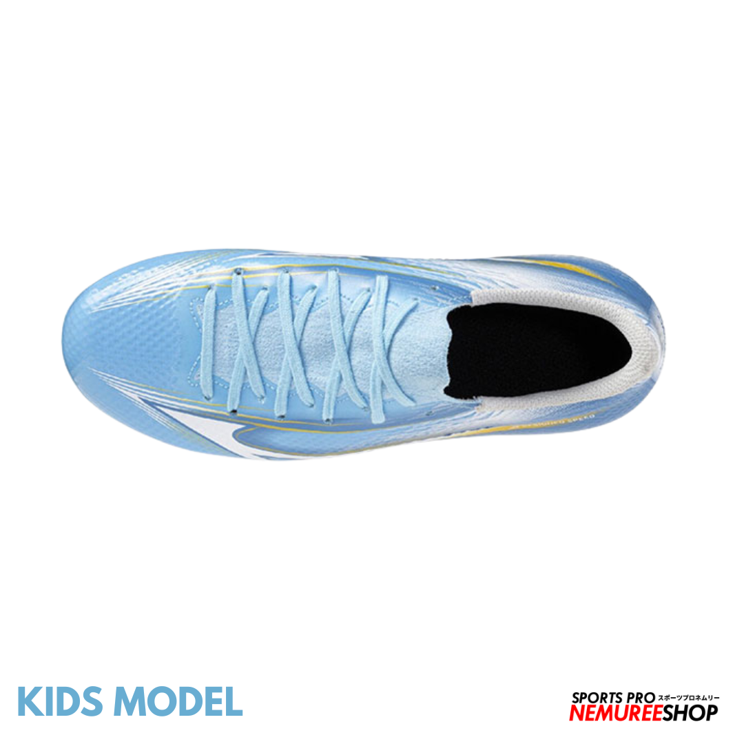 MIZUNO Football Shoes ALPHA 3 JR (CELESTE / WHITE)