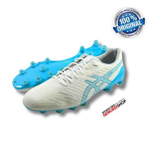 ASICS Soccer Shoes DS LIGHT ACROS 2 (WHITE/AQUARIUM) - Nemuree Shop - Online Sports Store