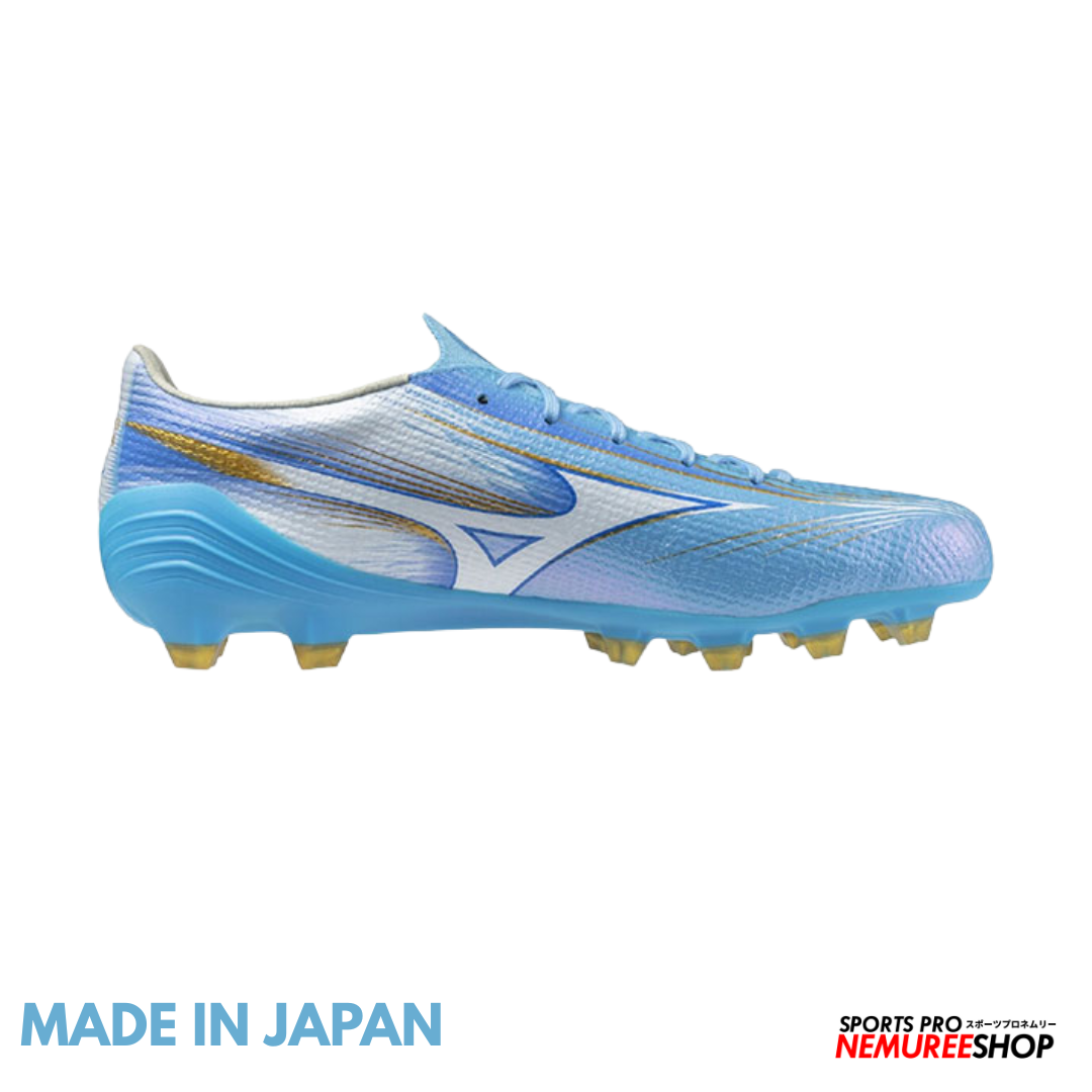 MIZUNO Football Shoes ALPHA 3 JAPAN (CELESTE / WHITE)