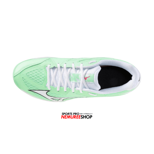 MIZUNO Volleyball Shoes THUNDER BLADE Z (NEON MINT/BLACK/FRONTIER BLUE) - Nemuree Shop - Online Sports Store