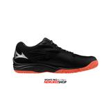 MIZUNO Volleyball Shoes THUNDER BLADE Z (BLACK/NEON FLAME/PEACOCK BLUE) - Nemuree Shop - Online Sports Store