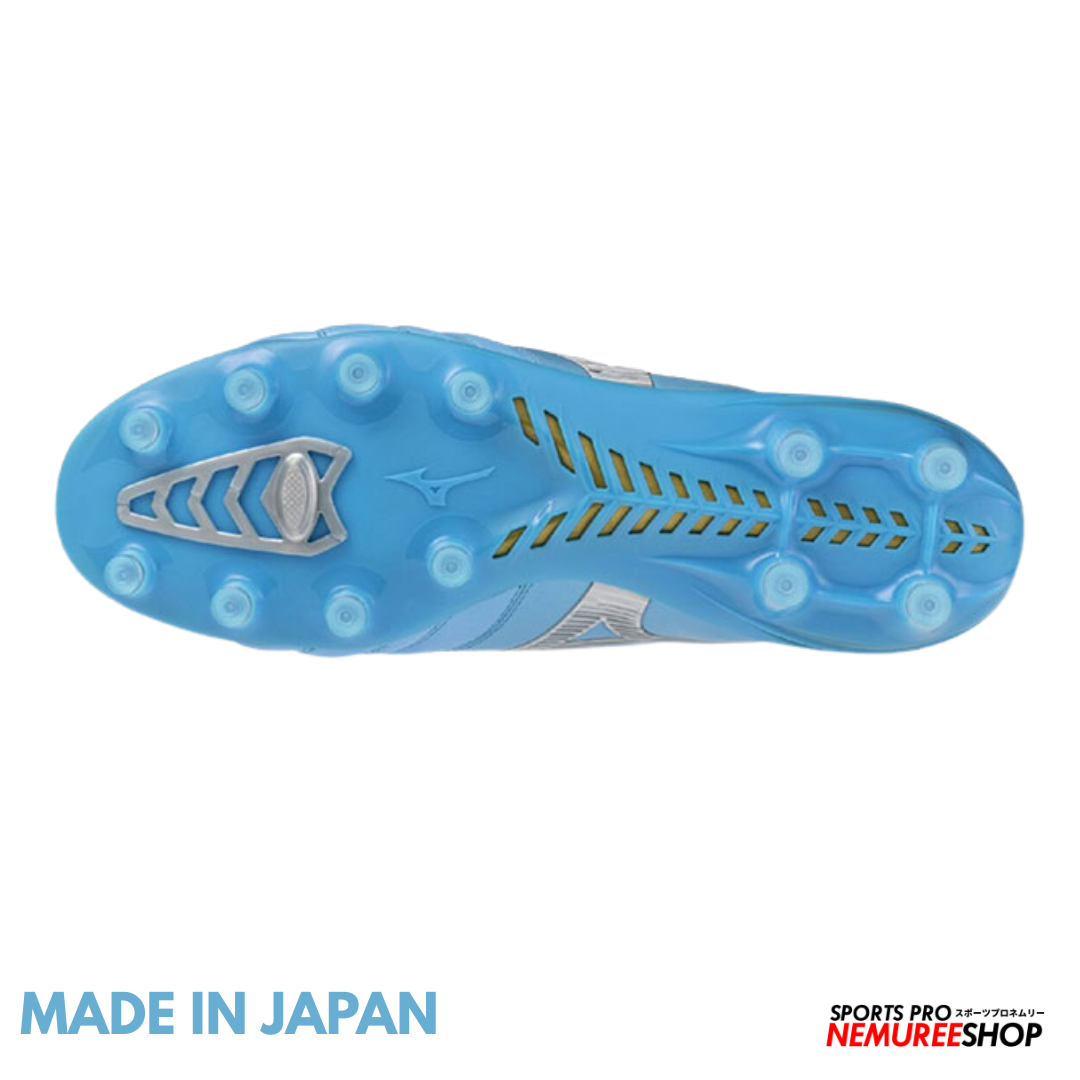 MIZUNO Football Shoes MORELIA NEO 4 JAPAN (CELESTE / WHITE / ULTRAMARINE)