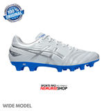 ASICS Football Shoes DS LIGHT CLUB WIDE (WHITE/PURE SILVER) - Nemuree Shop - Online Sports Store