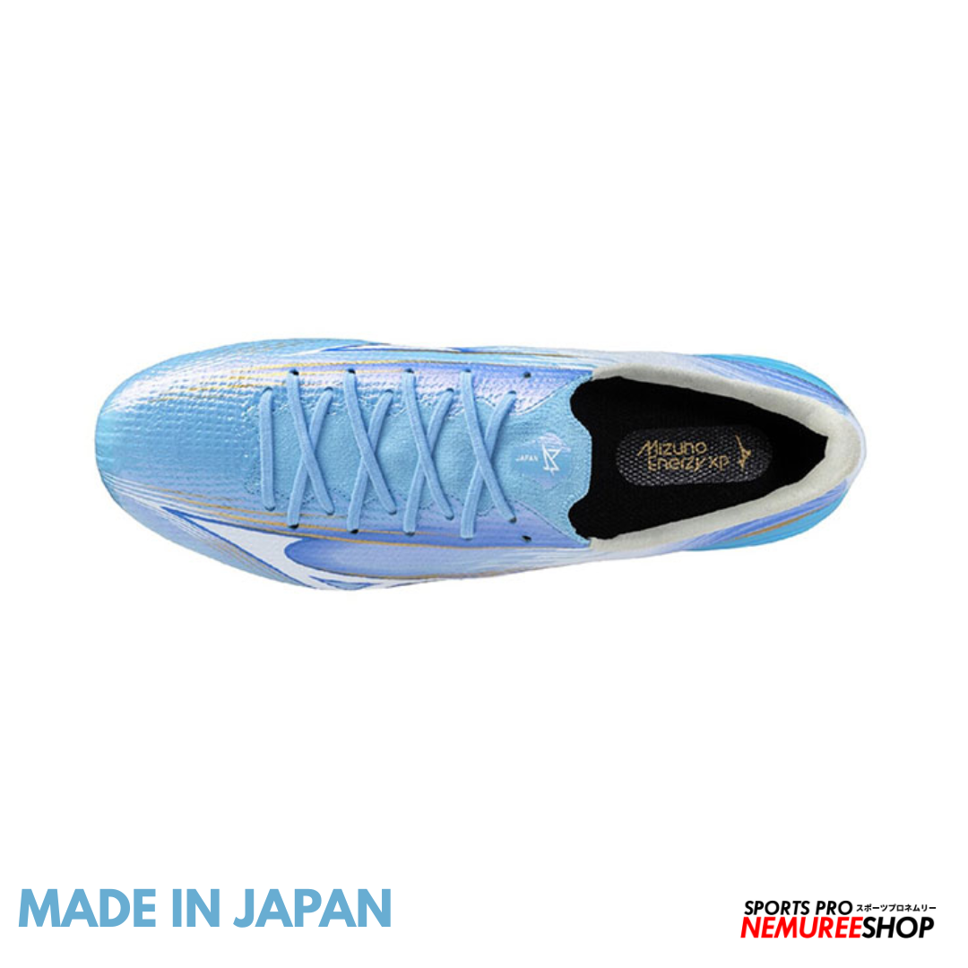 MIZUNO Football Shoes ALPHA 3 JAPAN (CELESTE / WHITE)