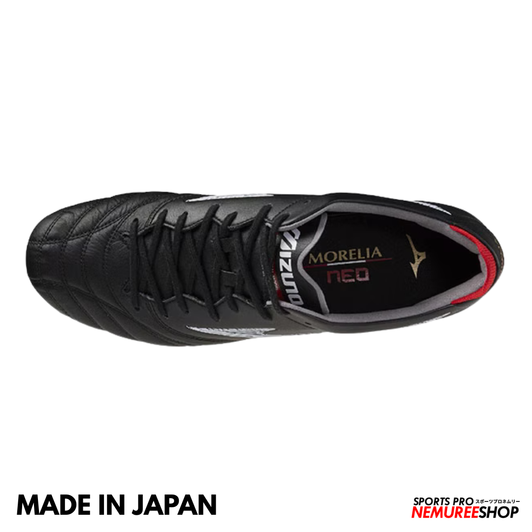 MIZUNO Football Shoes MORELIA NEO 5 JAPAN (BLACK/WHITE/CHINESE RED)