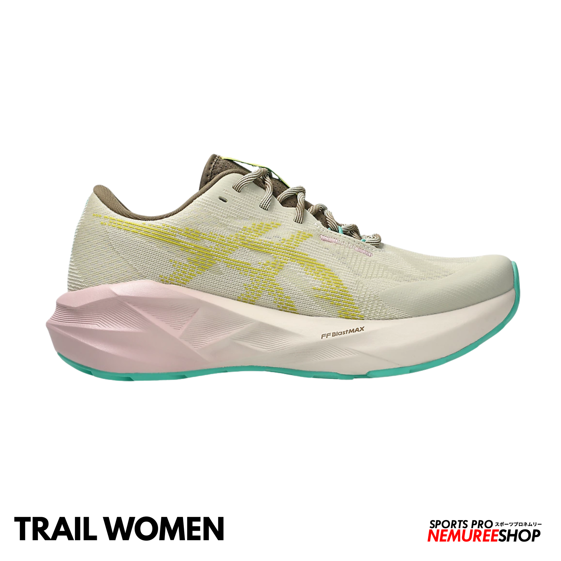 ASICS Women Running Shoes NOVABLAST 5 TR WOMEN (LIGHT DUST/CACTI) - Nemuree Shop - Online Sports Store