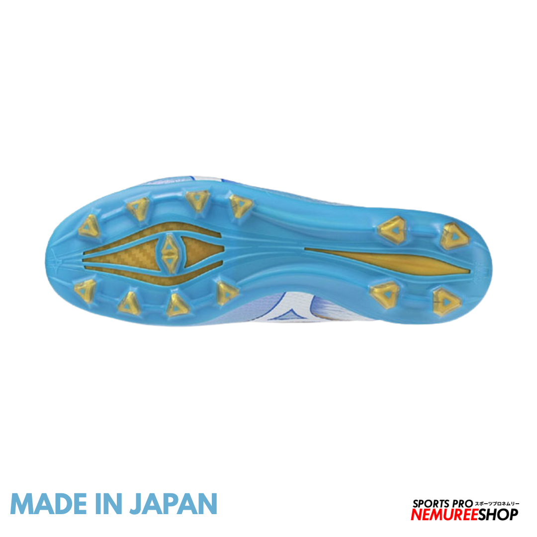 MIZUNO Football Shoes ALPHA 3 JAPAN (CELESTE / WHITE)