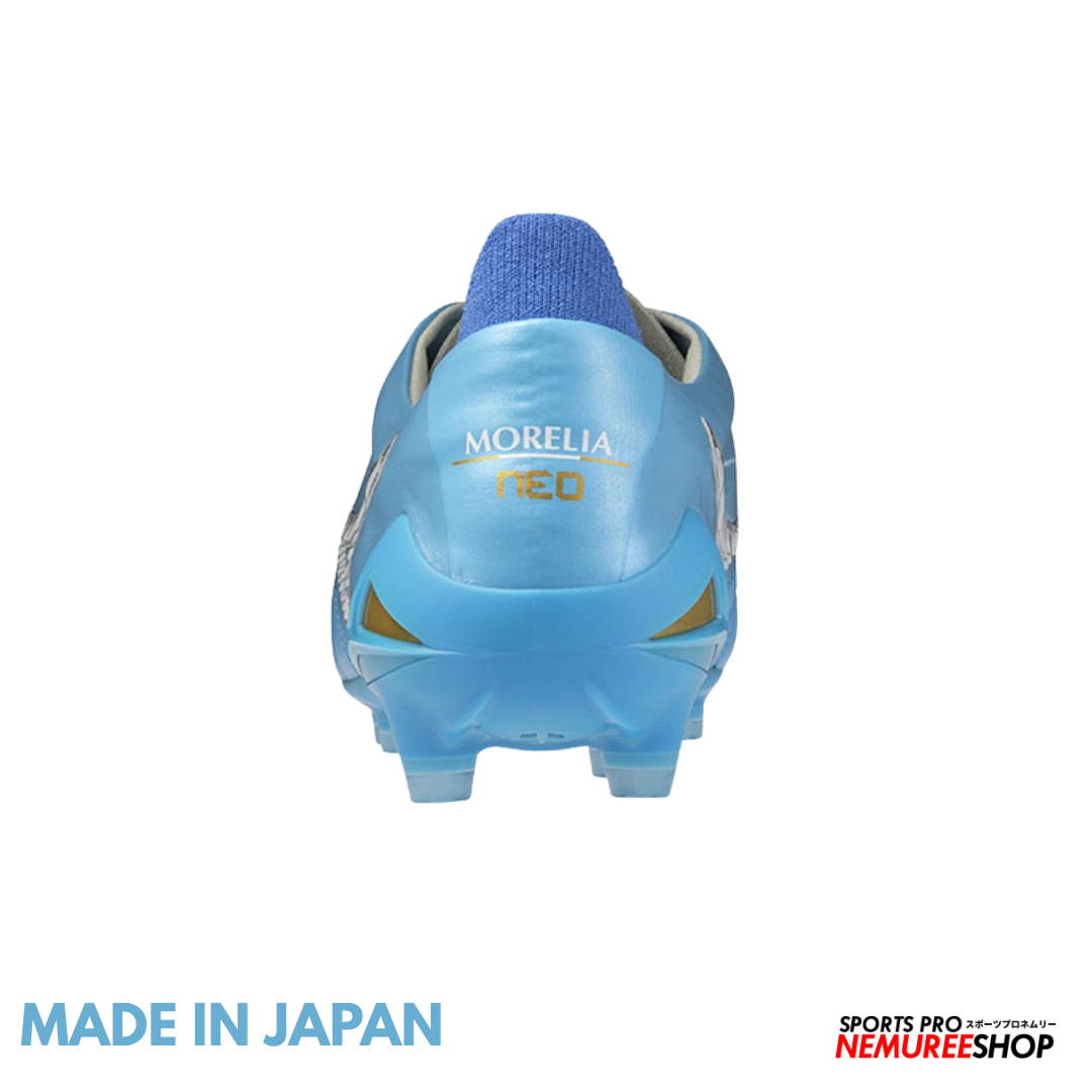 MIZUNO Football Shoes MORELIA NEO 4 JAPAN (CELESTE / WHITE / ULTRAMARINE)
