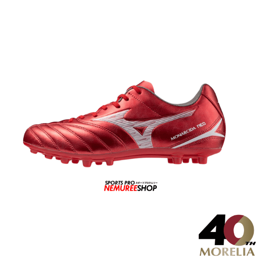 MIZUNO Football Shoes MONARCIDA NEO 3 SELECT AG (MORELIA 40TH RED/WHITE) - Nemuree Shop - Online Sports Store