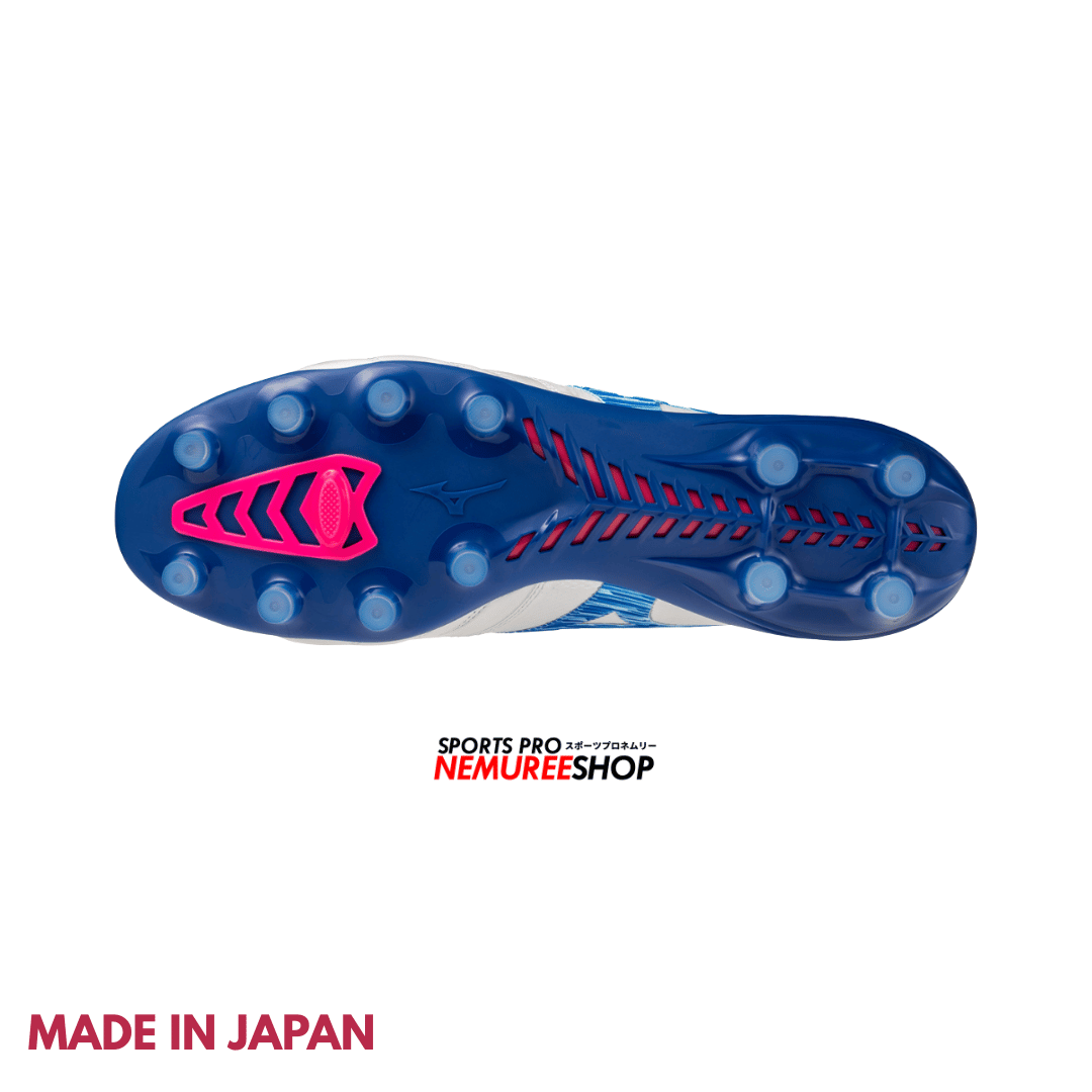 MIZUNO Football Shoes MORELIA NEO 4 BETA JAPAN (WHITE/TANAGER TURQUOISE /PINK TETRA) - Nemuree Shop - Online Sports Store
