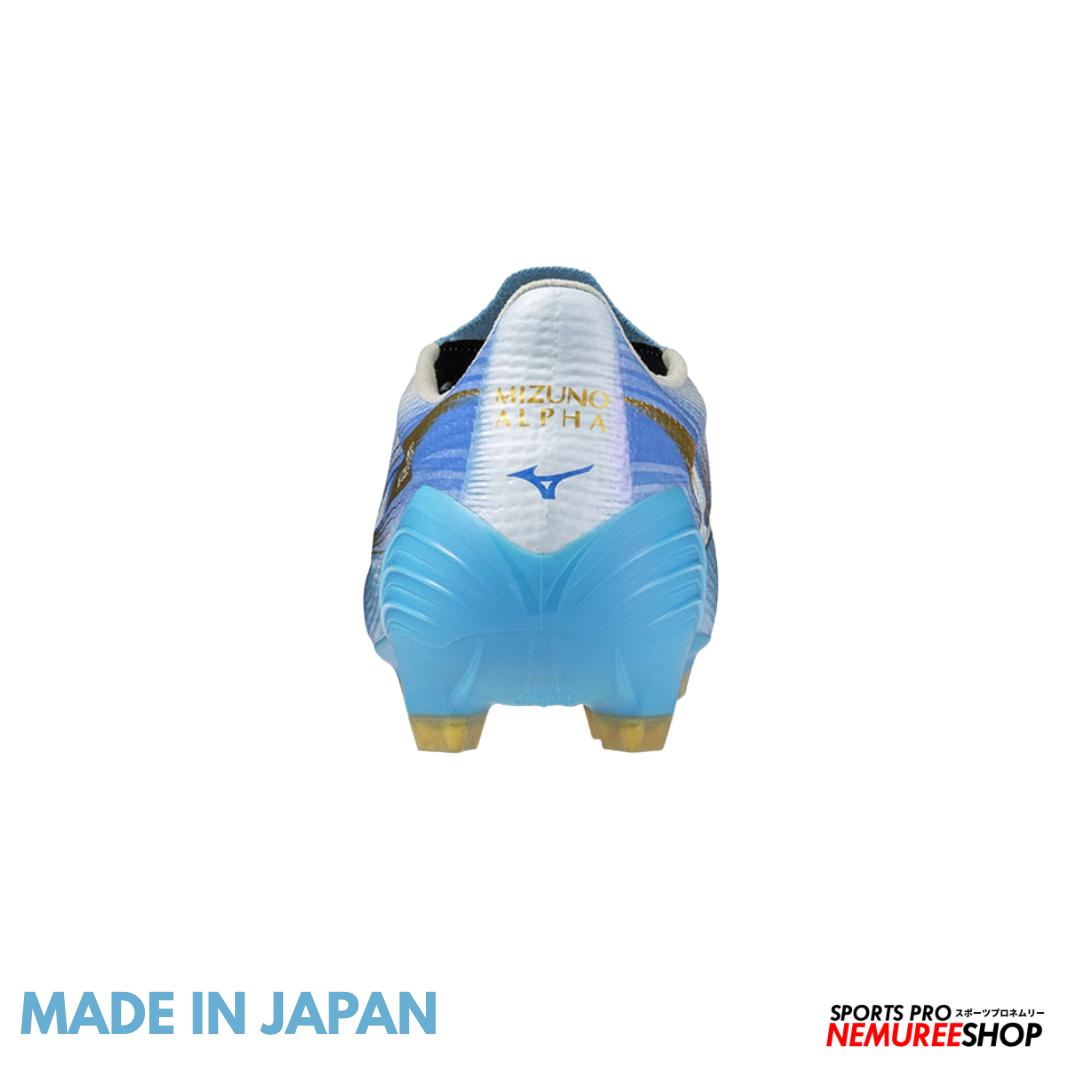 MIZUNO Football Shoes ALPHA 3 JAPAN (CELESTE / WHITE)