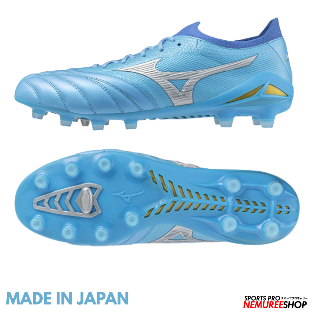 MIZUNO Football Shoes MORELIA NEO 4 BETA JAPAN (CELESTE / WHITE / ULTRAMARINE)