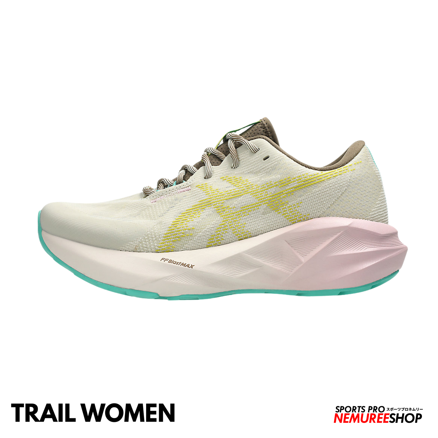 ASICS Women Running Shoes NOVABLAST 5 TR WOMEN (LIGHT DUST/CACTI) - Nemuree Shop - Online Sports Store