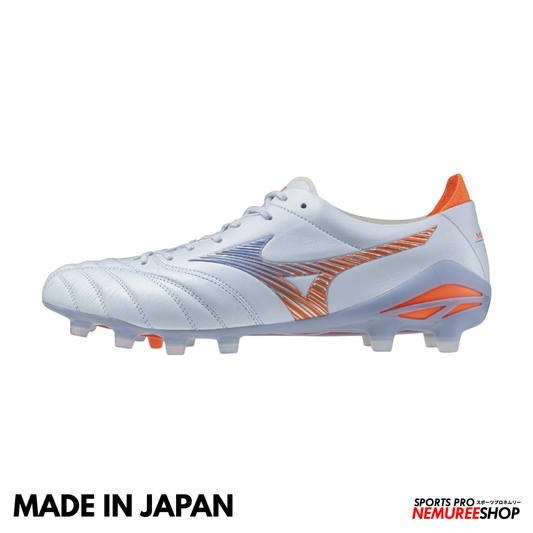 MIZUNO Football Shoes MORELIA NEO 5 JAPAN (BLUE FINCH/CORNFLOWER BLUE/LAVA ORANGE)