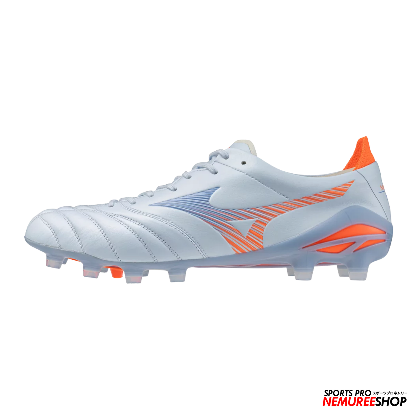MIZUNO Football Shoes MORELIA NEO 5 ELITE (BLUE FINCH/CORNFLOWER BLUE/LAVA ORANGE)