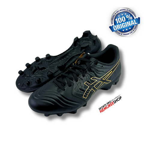 ASICS Soccer Shoes ULTREZZA CLUB 2 (BLACK/PURE GOLD) - Nemuree Shop - Online Sports Store