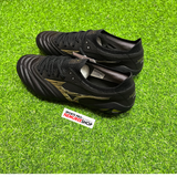 MIZUNO Soccer Shoes MORELIA NEO 4 BETA JAPAN (BLACK/GOLD) - Sports Pro Nemuree Shop - Online Sports Store
