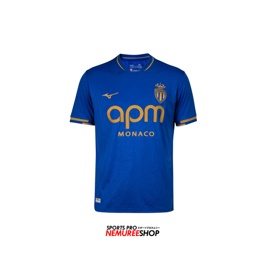 MIZUNO Apparel AWAY JERSEY AS MONACO MEN 25/26 (SPECTRUM BLUE) - Nemuree Shop - Online Sports Store