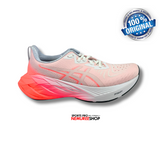 ASICS Running Shoes NOVABLAST 4 (WHITE/SUNRISE RED) - Sports Pro Nemuree Shop - Online Sports Store