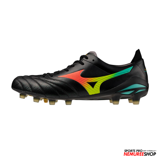 MIZUNO Football Shoes MORELIA NEO 5 ELITE (BLACK/LAVA ORANGE/ARCADIA)