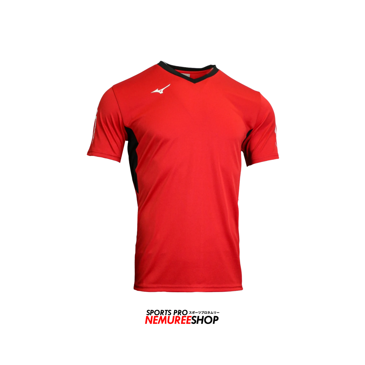 MIZUNO Apparel FOOTBALL MC LINE GAME JERSEY (RED) - Nemuree Shop - Online Sports Store