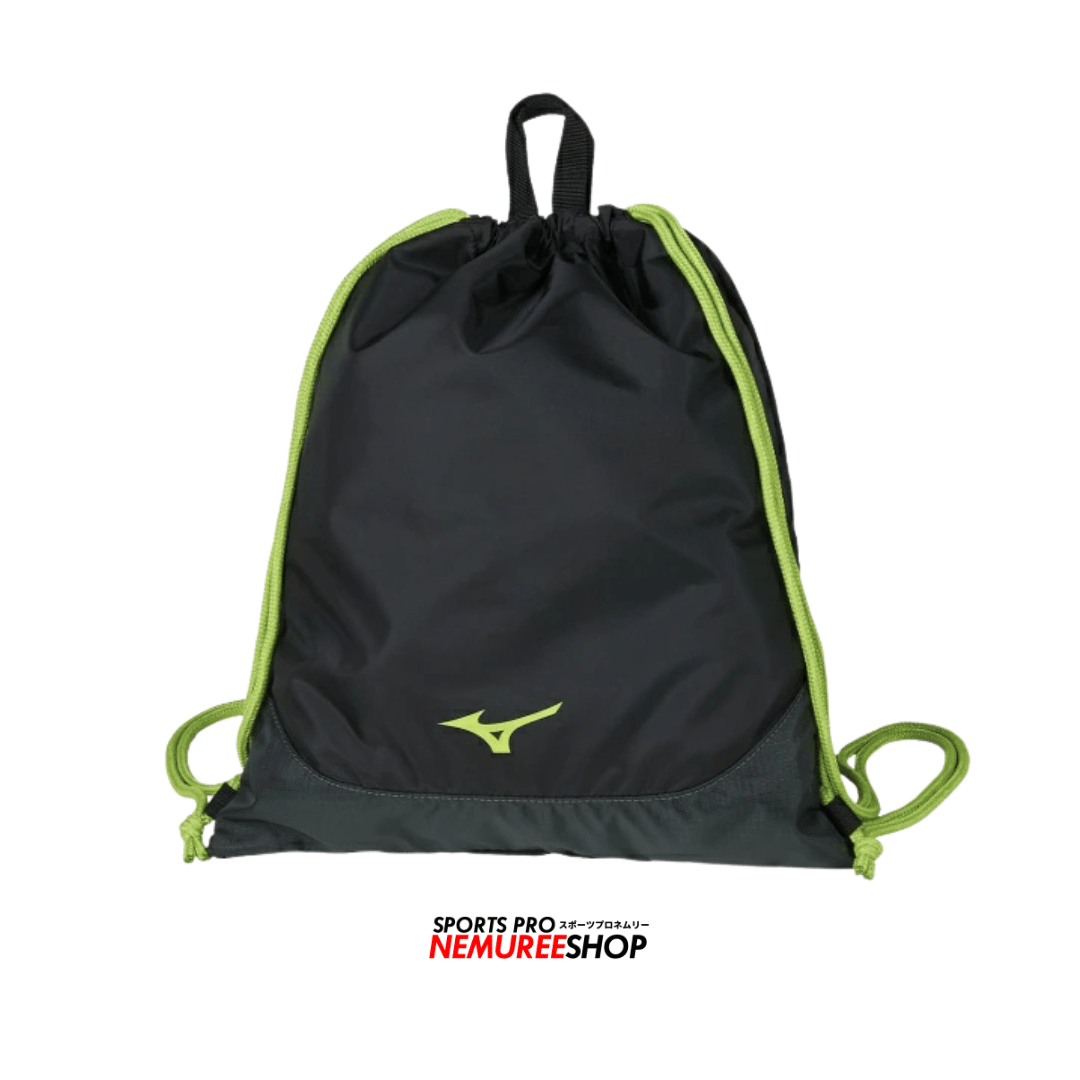 MIZUNO Accessories LAUNDRY BAG (BLACK/LIME) - Nemuree Shop - Online Sports Store