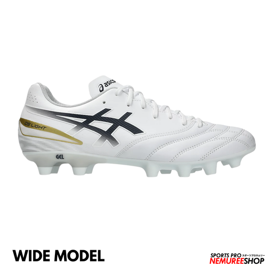ASICS Football Shoes DS LIGHT ADVANCE WIDE (WHITE/MIDNIGHT)