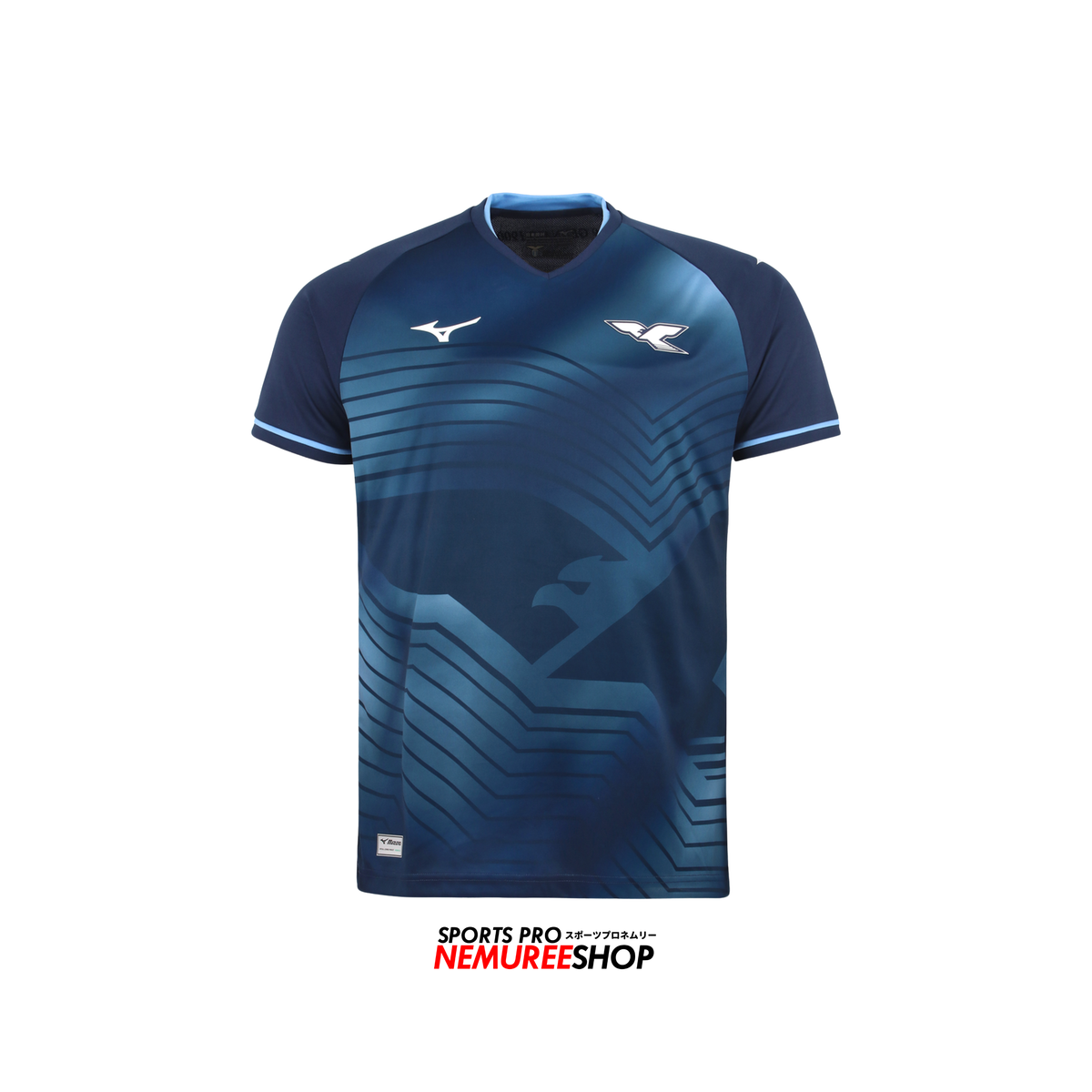 MIZUNO Apparel 3RD JERSEY S.S LAZIO MEN 25/26 (NAVY) - Nemuree Shop - Online Sports Store