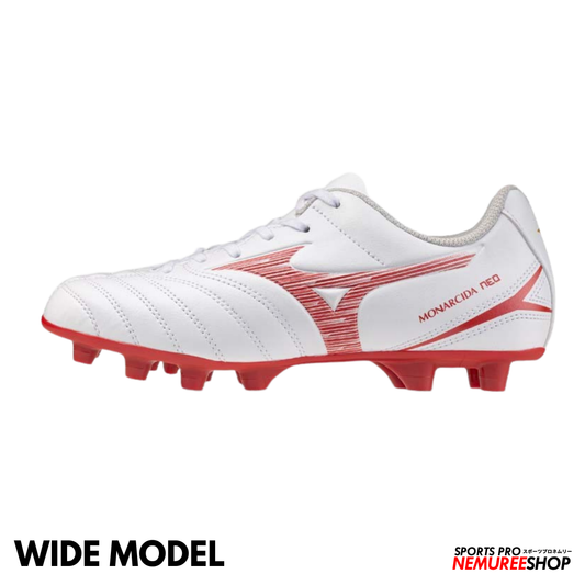 MIZUNO Football Shoes MONARCIDA NEO 3 SELECT WIDE (WHITE/MORELIA 40TH RED)