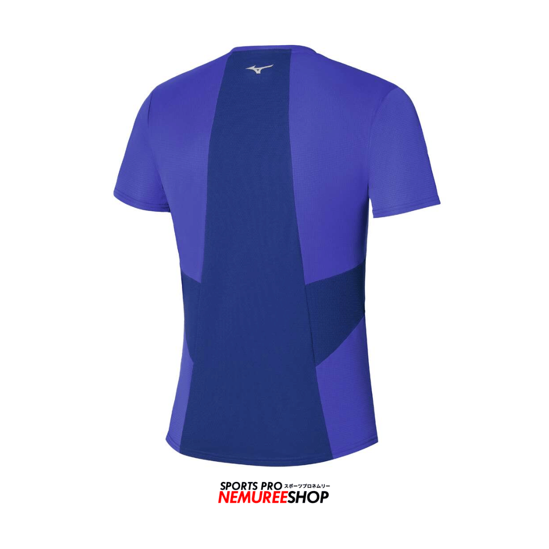 MIZUNO Apparel  DRYAEROFLOW TEE (REFLEX BLUE) - Nemuree Shop - Online Sports Store