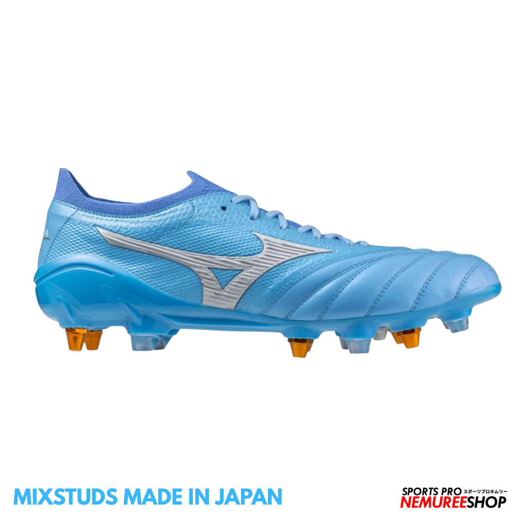 MIZUNO Football Shoes MORELIA NEO 4 BETA JAPAN MIX (CELESTE / WHITE / ULTRAMARINE)