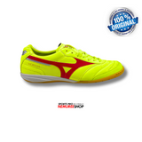 MIZUNO Futsal Shoes MORELIA SALA ELITE IN (SAFETY YELLOW/RED) - Nemuree Shop - Online Sports Store