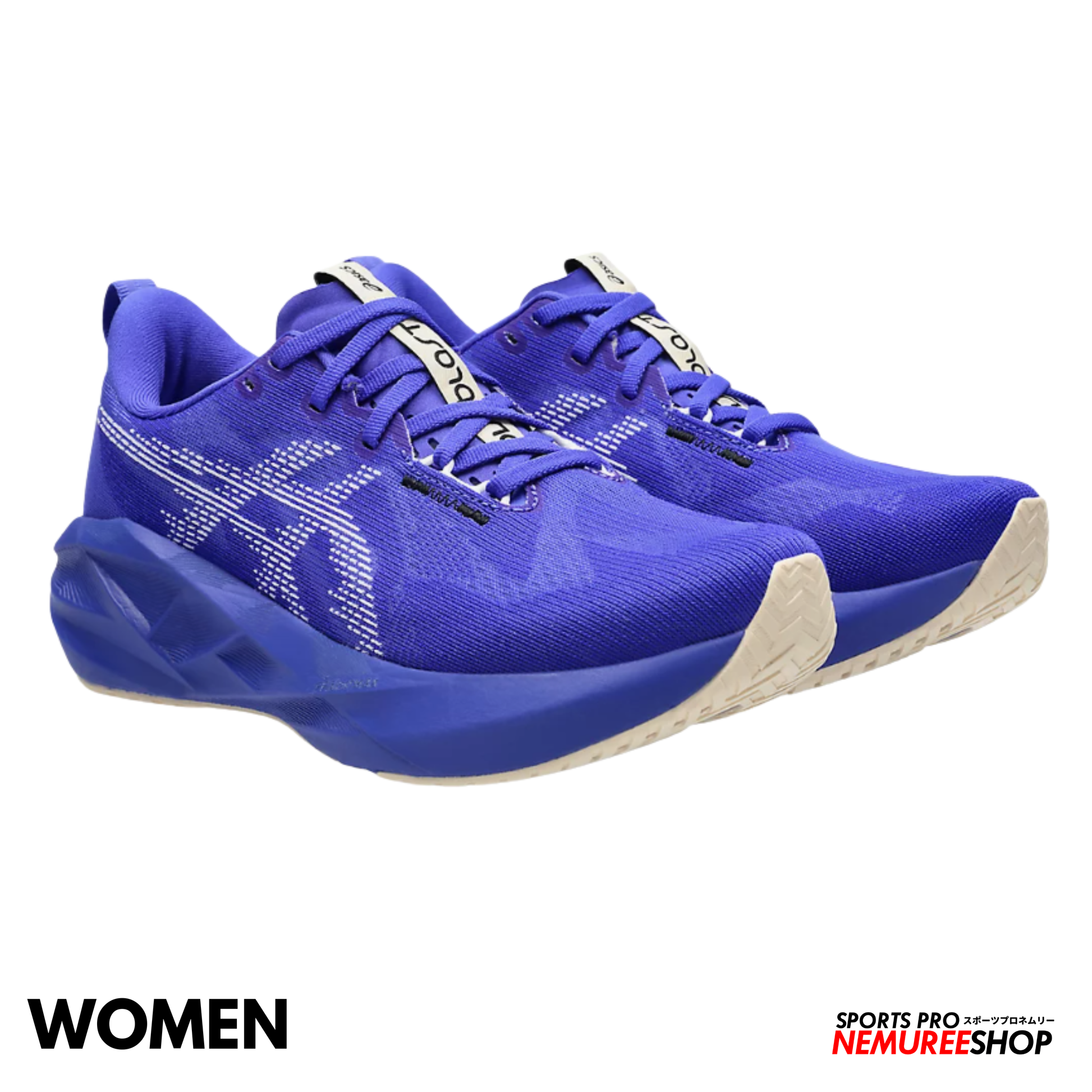 ASICS Women Running Shoes NOVABLAST 5 WOMEN (COBALT BURST/WHITE) - Nemuree Shop - Online Sports Store