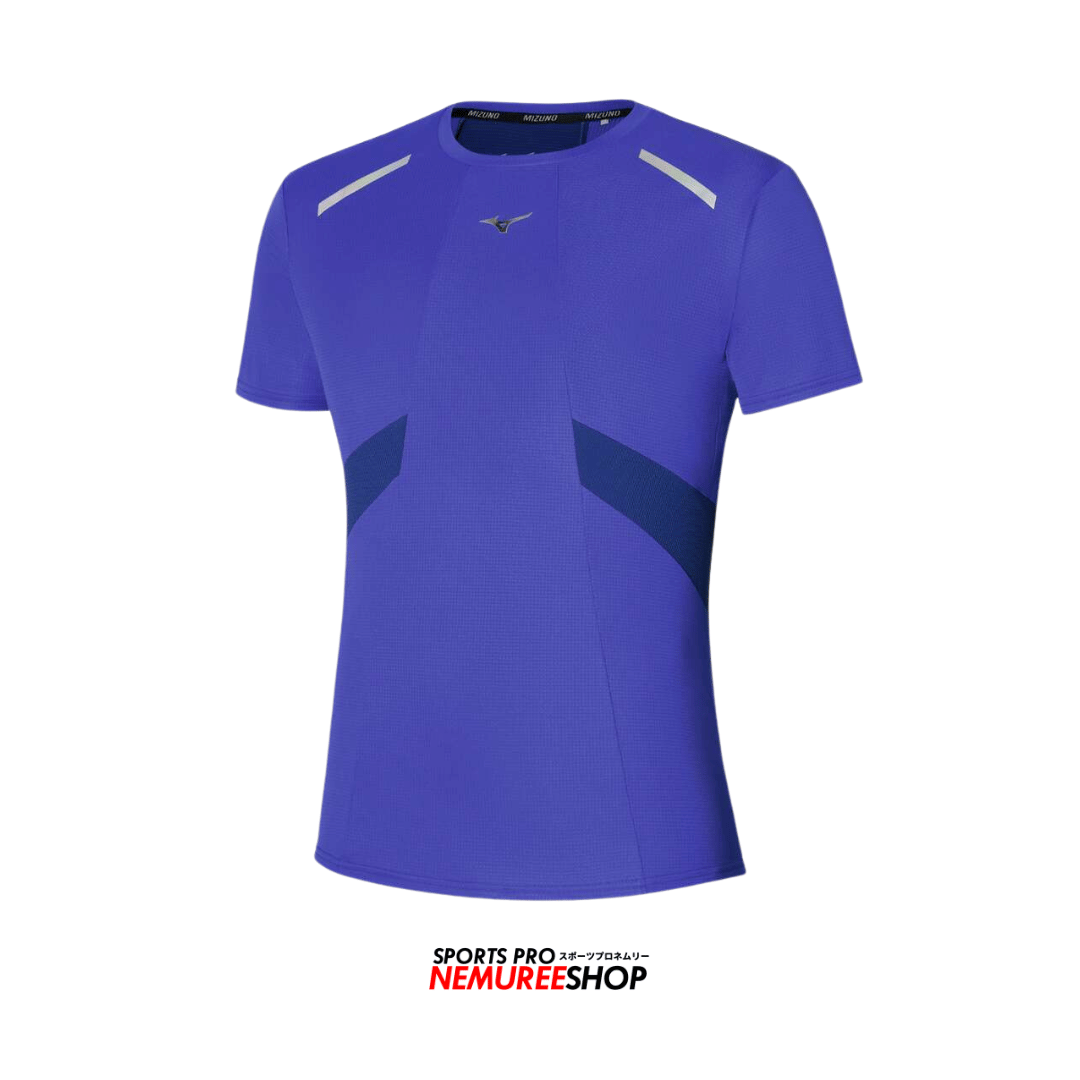 MIZUNO Apparel  DRYAEROFLOW TEE (REFLEX BLUE) - Nemuree Shop - Online Sports Store