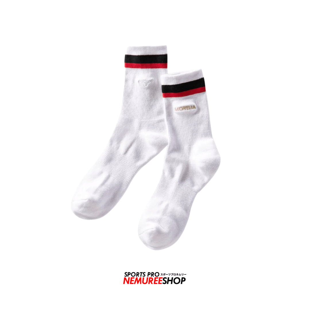 MIZUNO Accessories MORELIA SOCKS (WHITE) - Nemuree Shop - Online Sports Store