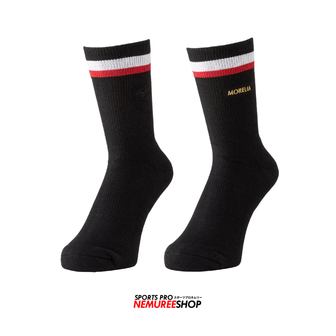 MIZUNO Accessories MORELIA SOCKS (BLACK) - Nemuree Shop - Online Sports Store