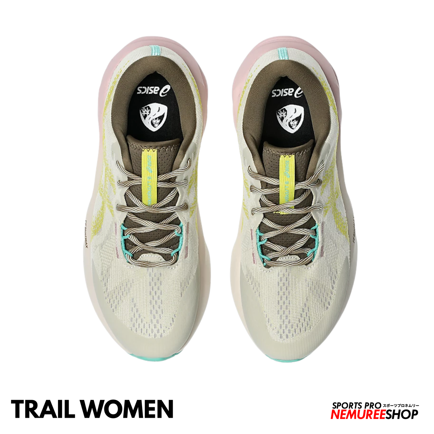 ASICS Women Running Shoes NOVABLAST 5 TR WOMEN (LIGHT DUST/CACTI) - Nemuree Shop - Online Sports Store