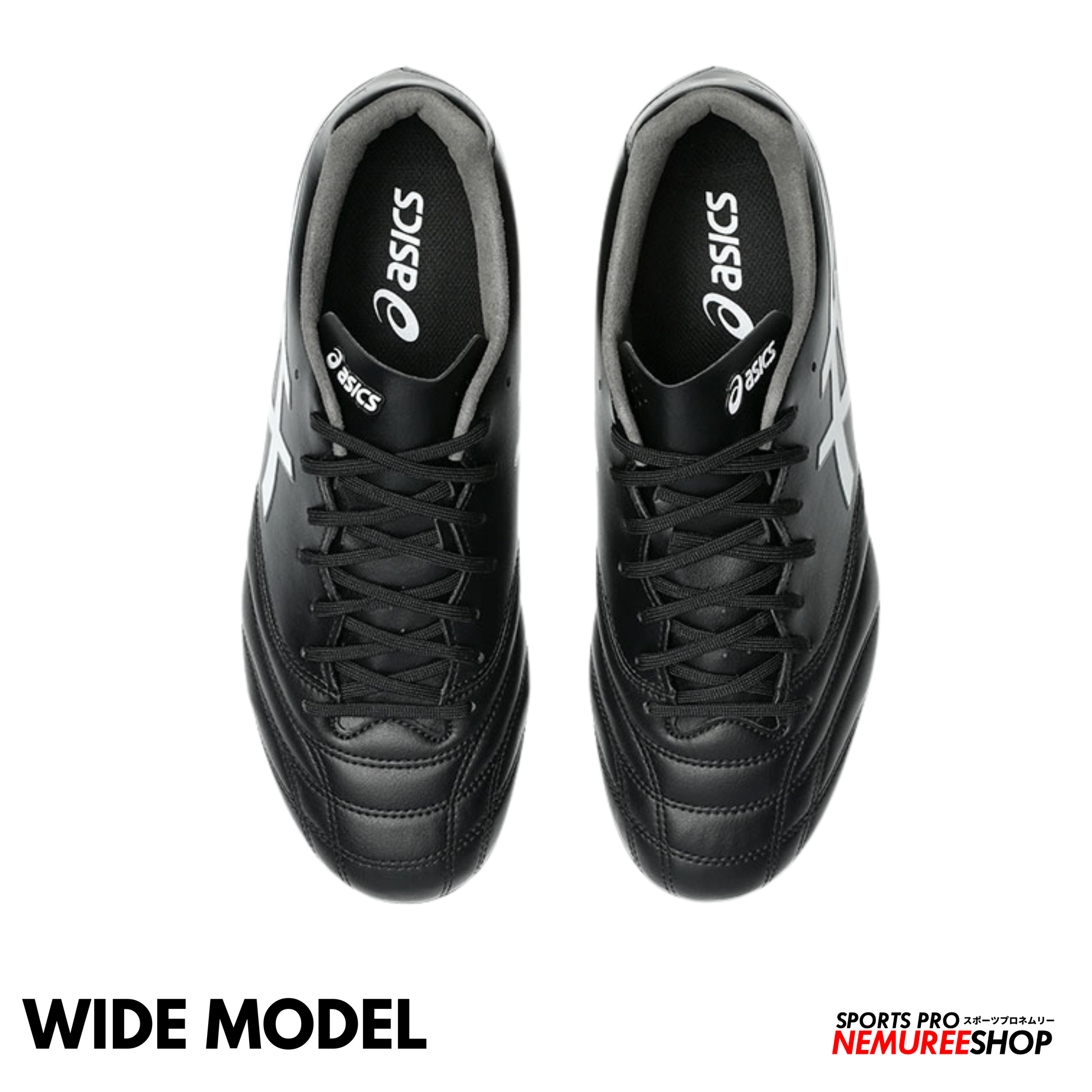 ASICS Football Shoes DS LIGHT ADVANCE WIDE (BLACK/WHITE) - Nemuree Shop - Online Sports Store