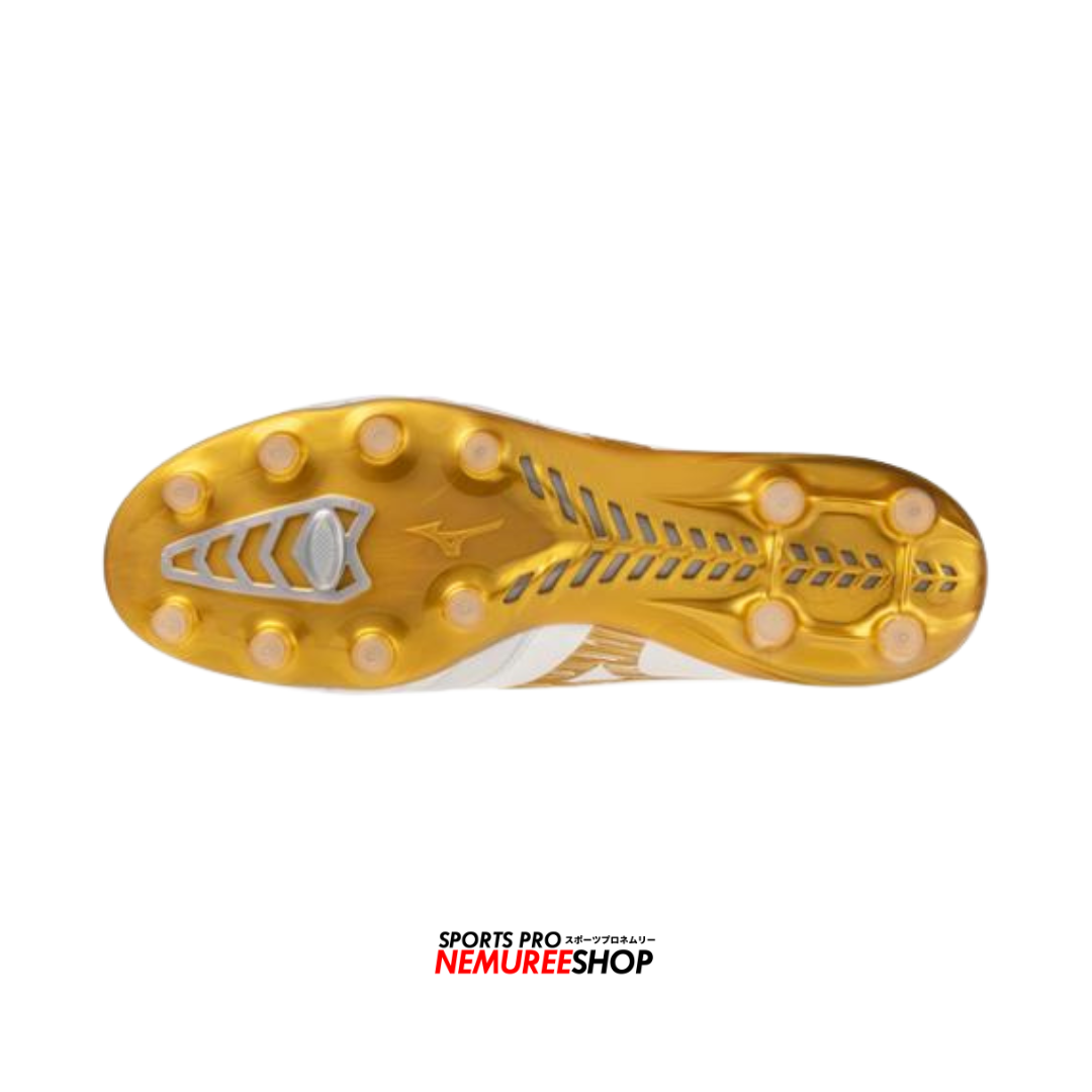MIZUNO Football Shoes MORELIA NEO 4 ELITE (WHITE / GOLD)