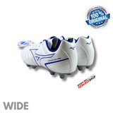 MIZUNO Soccer Shoes MONARCIDA NEO 2 SELECT JR (WHITE/BLUE) - WIDE - Nemuree Shop - Online Sports Store
