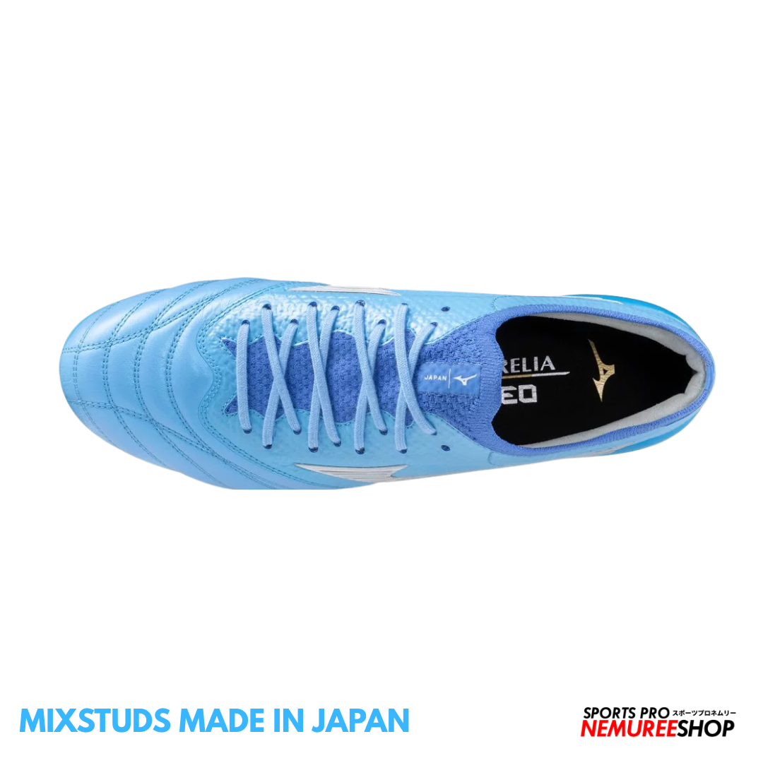 MIZUNO Football Shoes MORELIA NEO 4 BETA JAPAN MIX (CELESTE