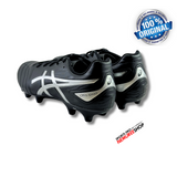 ASICS Soccer Shoes DS LIGHT CLUB WIDE (BLACK/PURE SILVER)