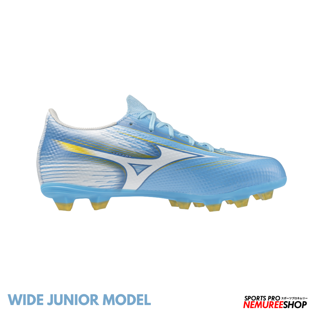 MIZUNO Football Shoes ALPHA 3 JR WIDE (CELESTE / WHITE) - Nemuree Shop - Online Sports Store