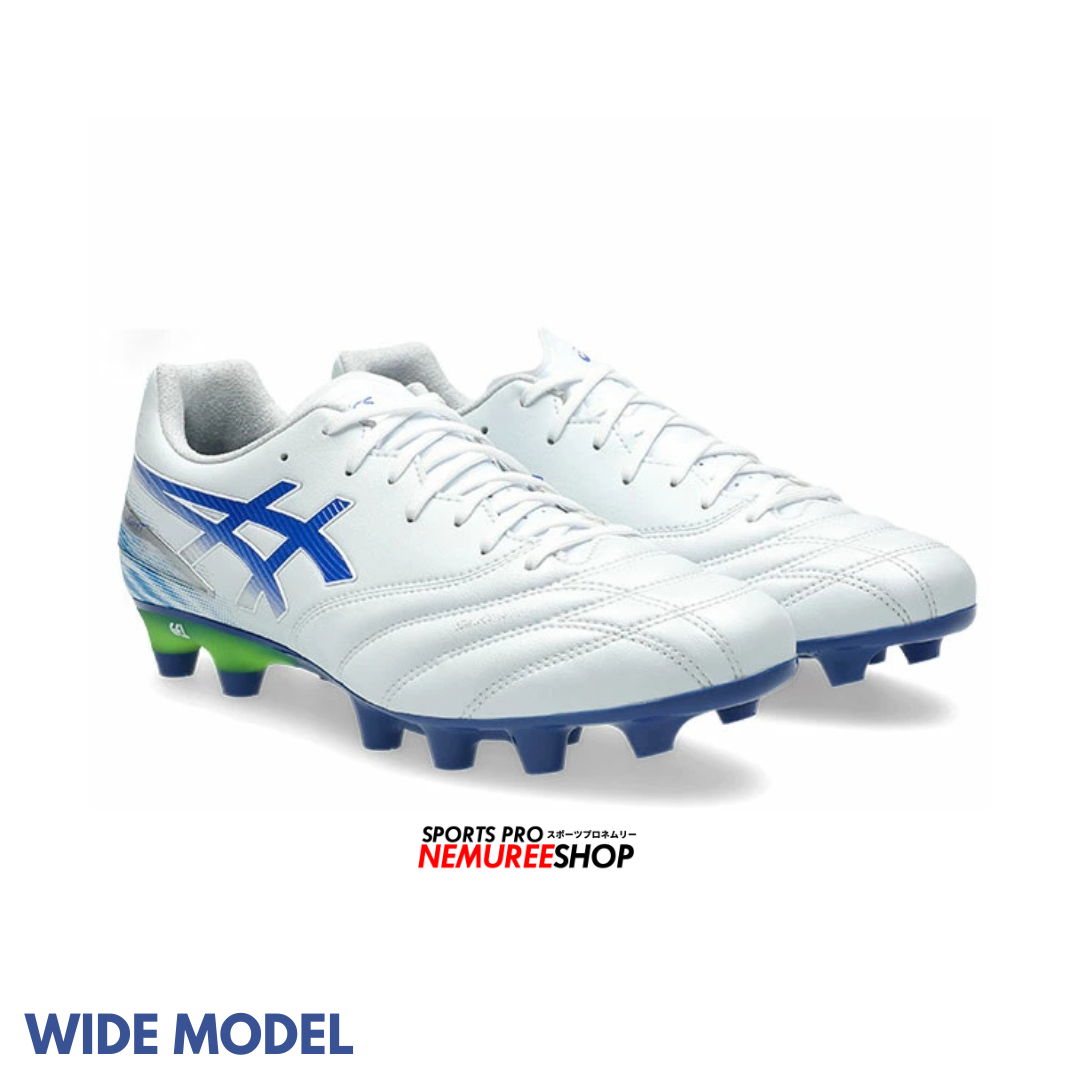 ASICS Football Shoes DS LIGHT PRO WIDE (WHITE/ASICS BLUE) - Nemuree Shop - Online Sports Store