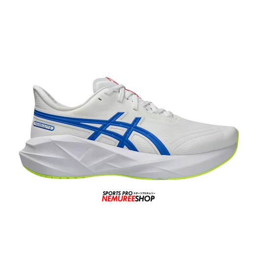 ASICS Running Shoes NOVABLAST 5 ATC (WHITE/TUNA BLUE) - Nemuree Shop - Online Sports Store