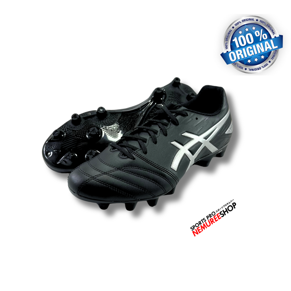 ASICS Soccer Shoes DS LIGHT CLUB WIDE (BLACK/PURE SILVER) - Nemuree Shop - Online Sports Store