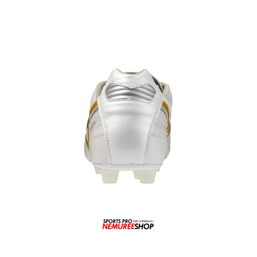 MIZUNO Football Shoes MORELIA 2 ELITE (WHITE / GOLD)